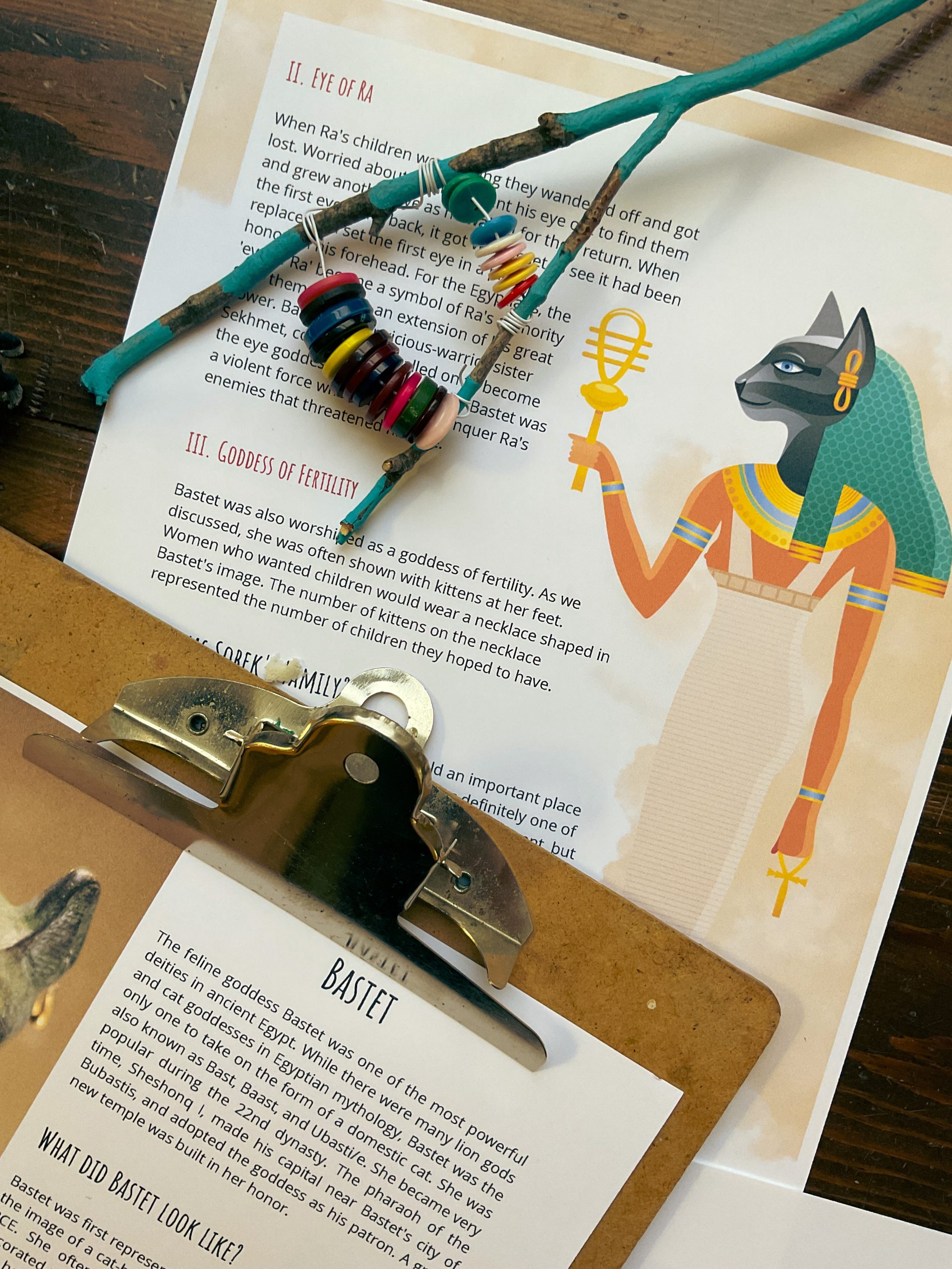 Egyptian Mythology Unit - Curious Trails Nature Study - Image 6