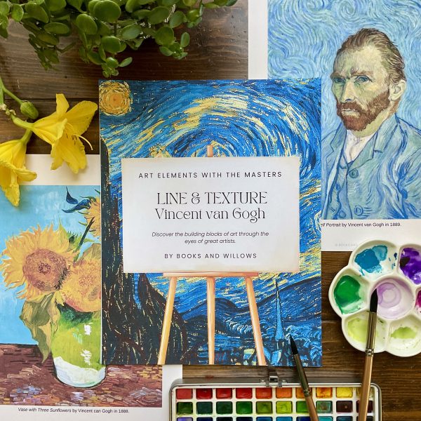 Vincent van Gogh Art Study | Art Elements with the Masters | Line & Texture