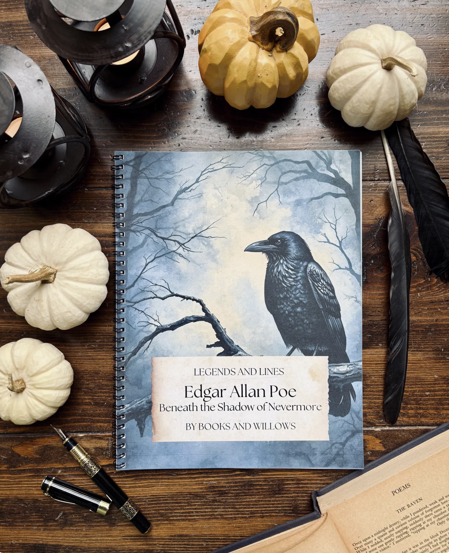 Edgar Allan Poe - The Raven Writing Unit & Author Study | Legends and Lines